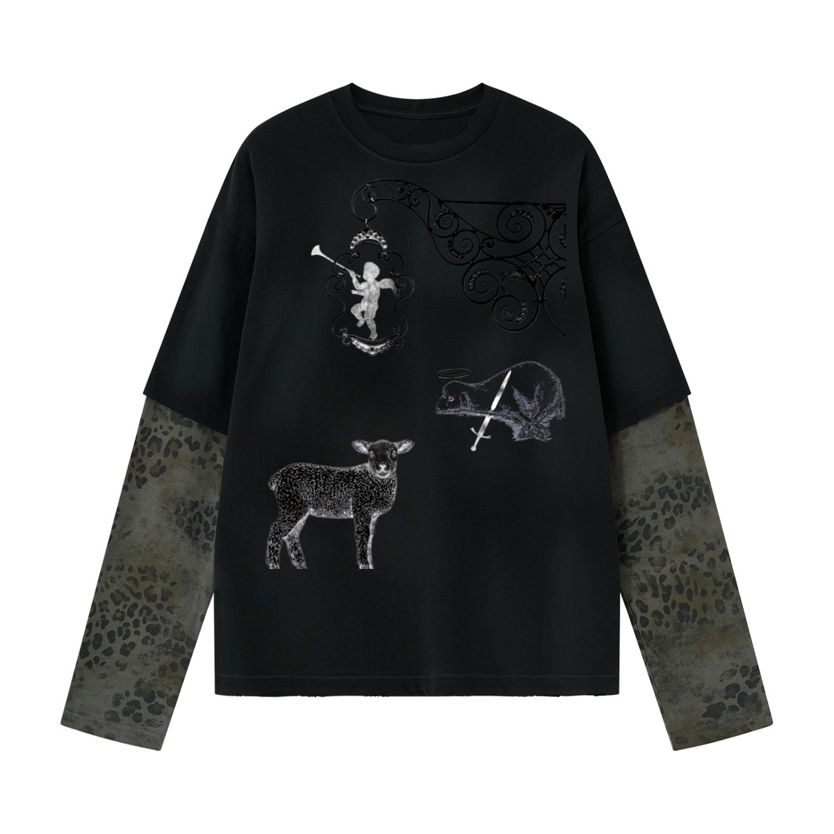 black leopard l/s
